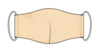 Large Re-usable 3-Layer Face Mask (pack of 1) Cream Large Re-usable 3-Layer Face Mask (pack of 1) Cream