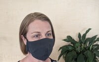 Large Re-usable 3-Layer Face Mask (pack of 1) Dark Grey Large Re-usable 3-Layer Face Mask (pack of 1) Dark Grey