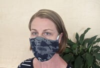 Large Re-usable 3-Layer Face Mask (pack of 1) Grey Cammo Large Re-usable 3-Layer Face Mask (pack of 1) Grey Cammo