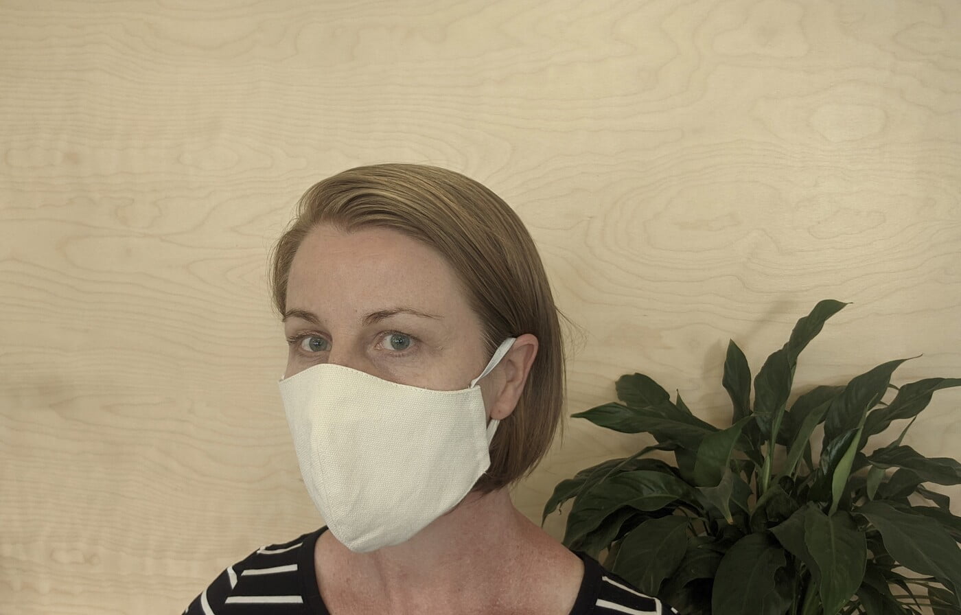 Large Re-usable 3-Layer Face Mask (pack of 1) Cream Large Re-usable 3-Layer Face Mask (pack of 1) Cream
