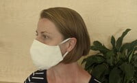 Large Re-usable 3-Layer Face Mask (pack of 1) Cream Large Re-usable 3-Layer Face Mask (pack of 1) Cream