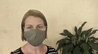 Large Re-usable 3-Layer Face Mask (pack of 1) Dark Beige Large Re-usable 3-Layer Face Mask (pack of 1) Dark Beige