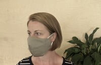Large Re-usable 3-Layer Face Mask (pack of 1) Dark Beige Large Re-usable 3-Layer Face Mask (pack of 1) Dark Beige