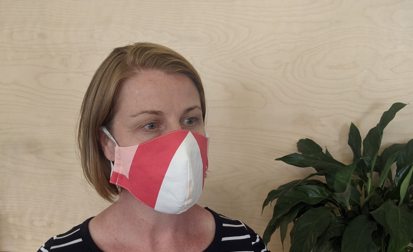 Large Re-usable 3-Layer Face Mask (pack of 1) Stripe Large Re-usable 3-Layer Face Mask (pack of 1) Stripe