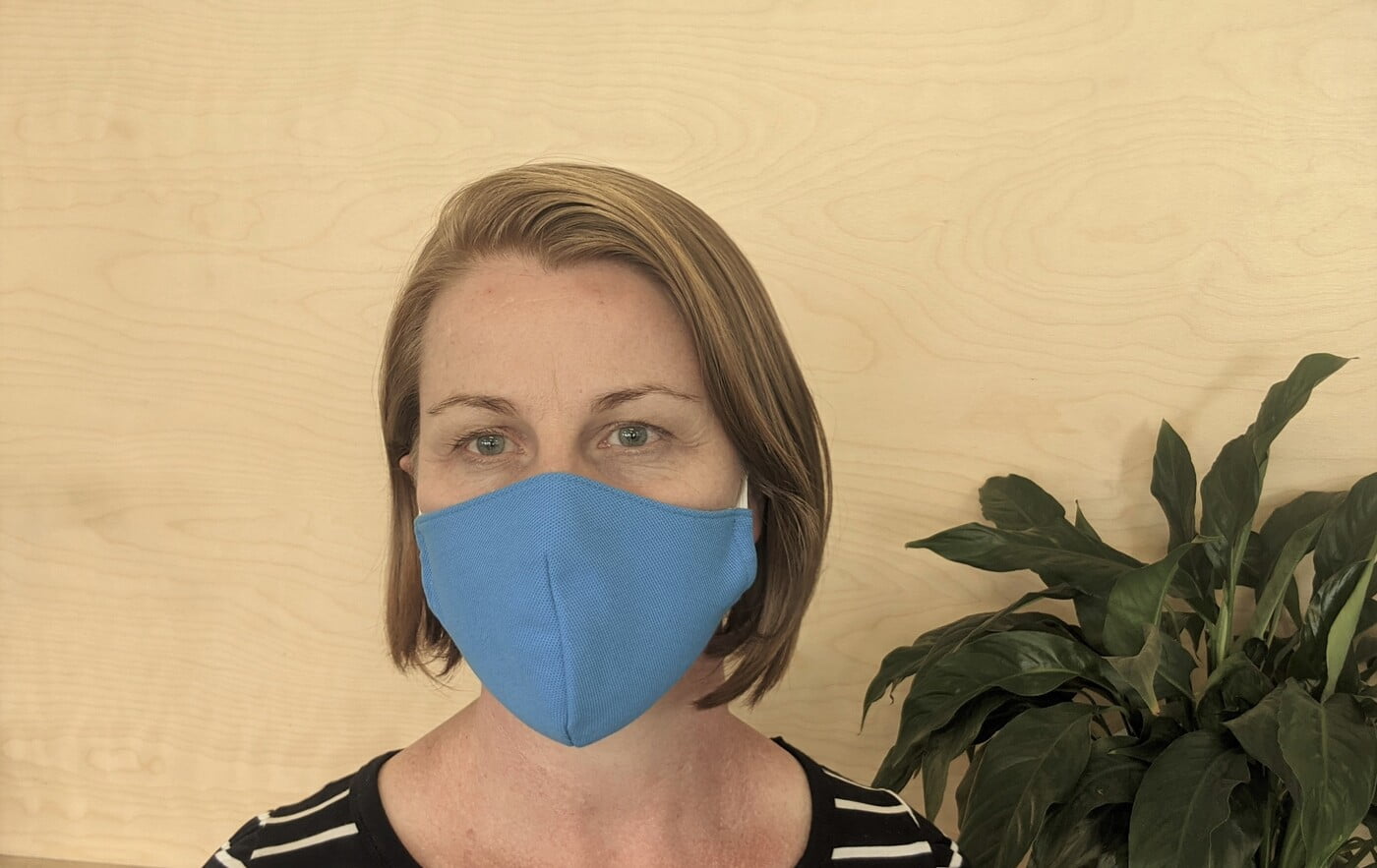 Large Re-usable 3-Layer Face Mask (pack of 1) Sky Large Re-usable 3-Layer Face Mask (pack of 1) Sky