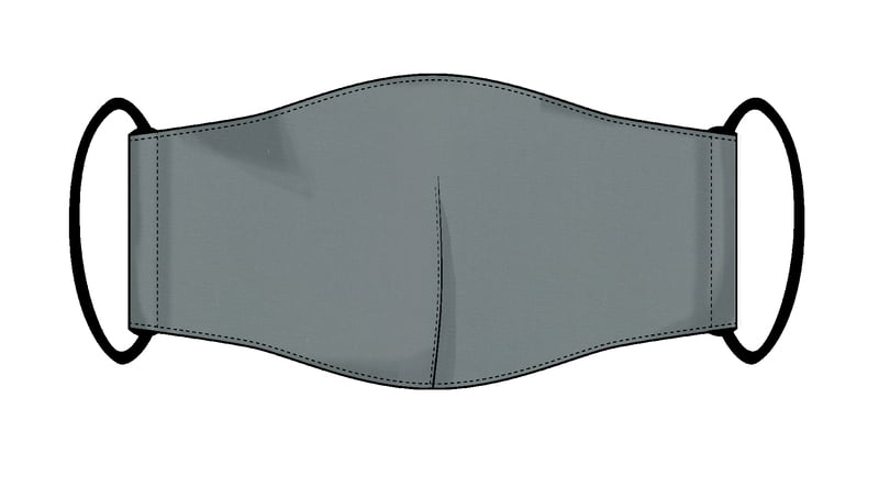 Large Re-usable 3-Layer Face Mask (pack of 2) Blue Grey Large Re-usable 3-Layer Face Mask (pack of 2) Blue Grey