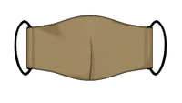 Large Re-usable 3-Layer Face Mask (pack of 2) Dark Beige Large Re-usable 3-Layer Face Mask (pack of 2) Dark Beige